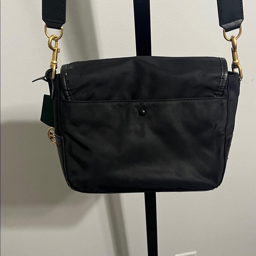 Tory Burch Black Nylon Crossbody with Gold Hardware 58044 Perry purse bag - Picture 5 of 13